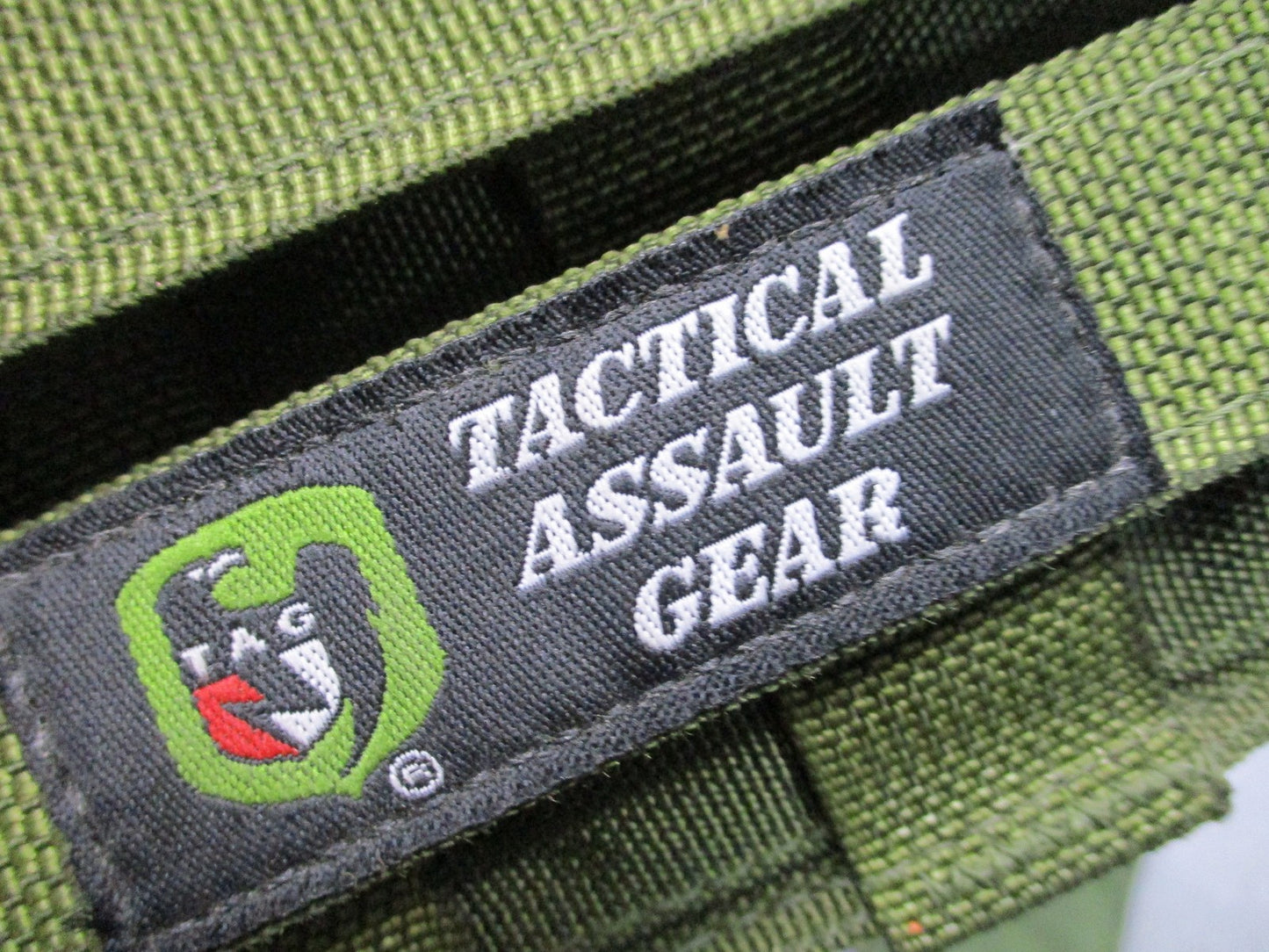 Lot of 3 Tactical Assault Gear & Blackhawk MOLLE Magazine Pouches Olive Drab