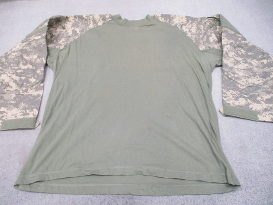 Tru-Spec TRU Combat Shirt Digital Camo Cordura Baselayer Size 2XL