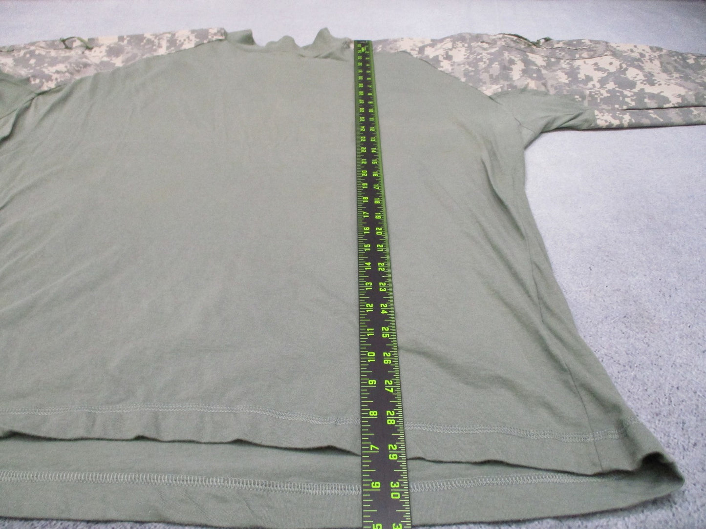 Tru-Spec TRU Combat Shirt Digital Camo Cordura Baselayer Size 2XL