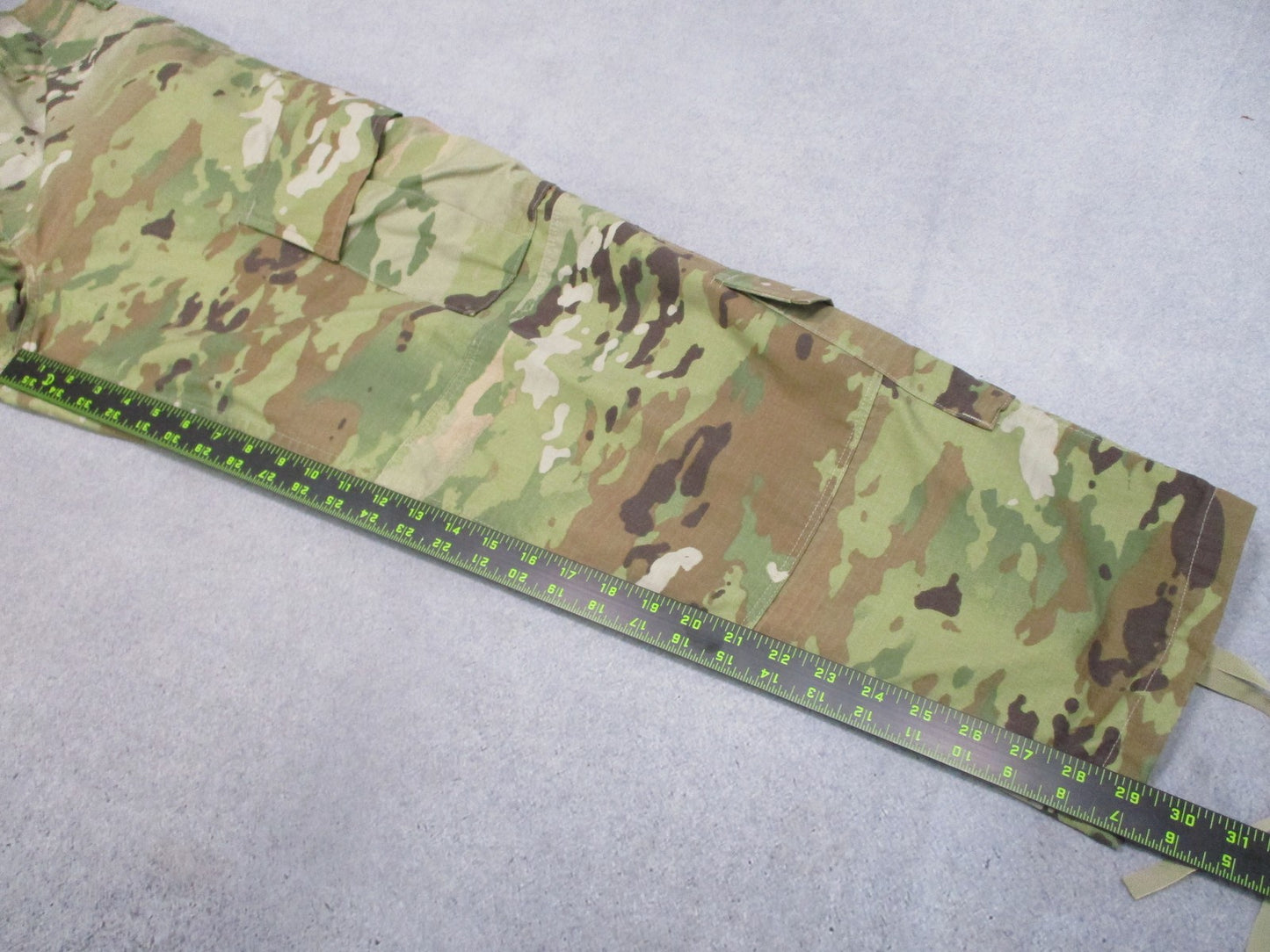 USED ARMY OCP SCORPION W2 PANTS SMALL/SHORT TROUSER BOTTOMS NORMAL MATERIAL