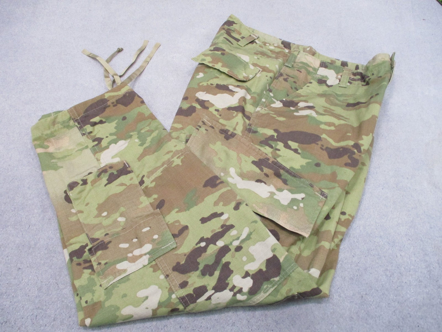 USED ARMY OCP SCORPION W2 PANTS SMALL/SHORT TROUSER BOTTOMS NORMAL MATERIAL