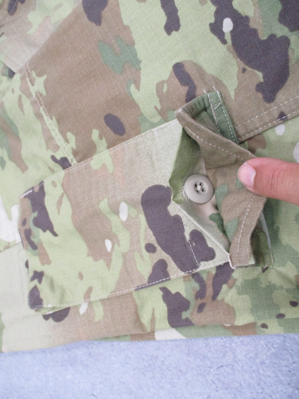 USED ARMY OCP SCORPION W2 PANTS SMALL/SHORT TROUSER BOTTOMS NORMAL MATERIAL