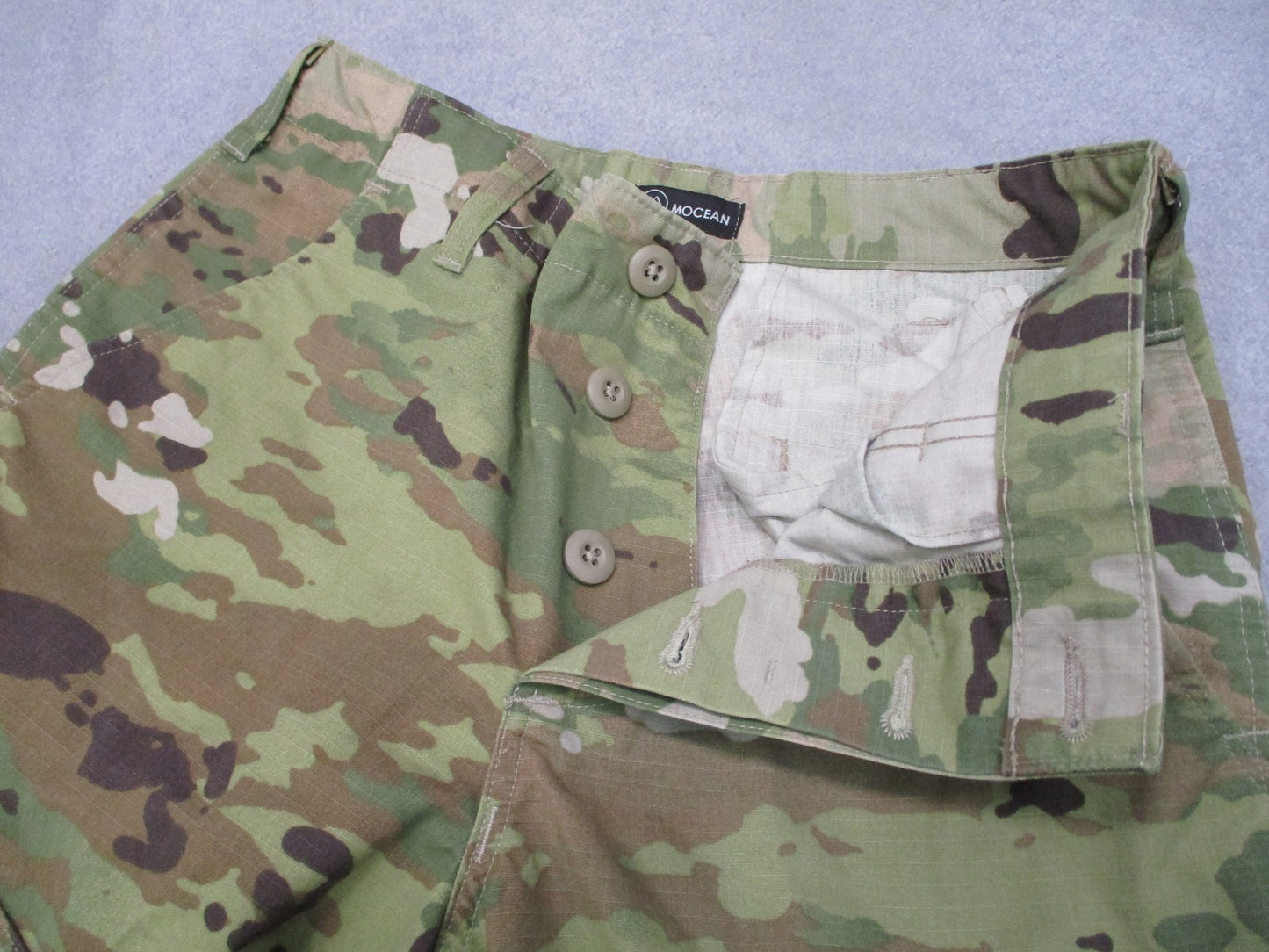 USED ARMY OCP SCORPION W2 PANTS SMALL/SHORT TROUSER BOTTOMS NORMAL MATERIAL