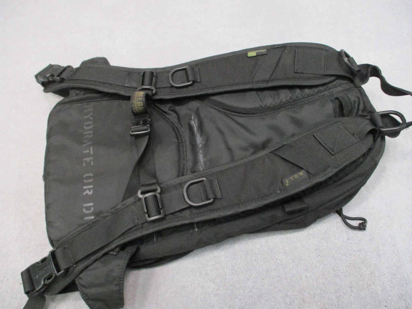 CamelBak M.U.L.E. MAX Military Hydration Pack Black 100oz 3L Carrier No Bladder