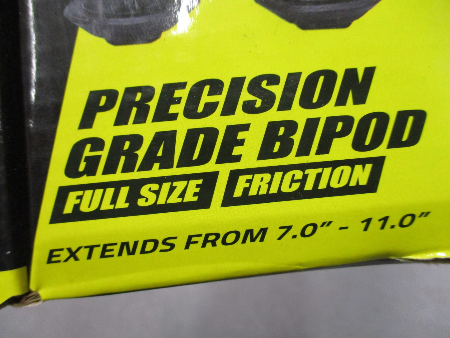 NcSTAR Precision Grade Bipod Full Size Friction 7-11" w/ 3 Adapters Model ABPGF