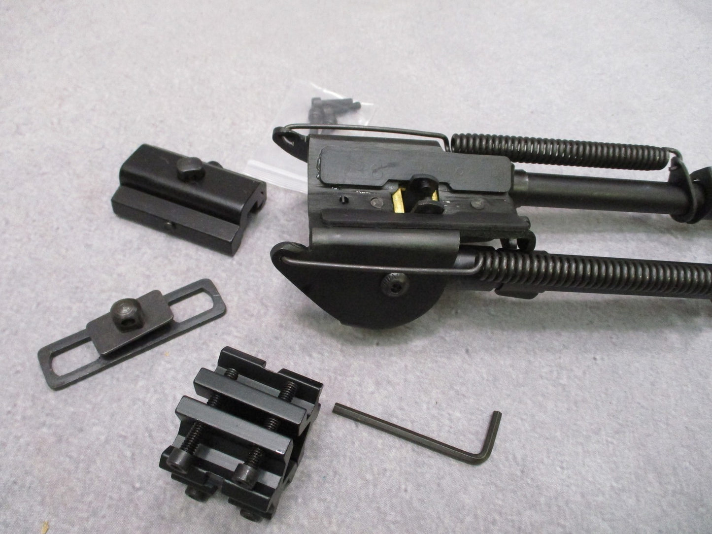 NcSTAR Precision Grade Bipod Full Size Friction 7-11" w/ 3 Adapters Model ABPGF