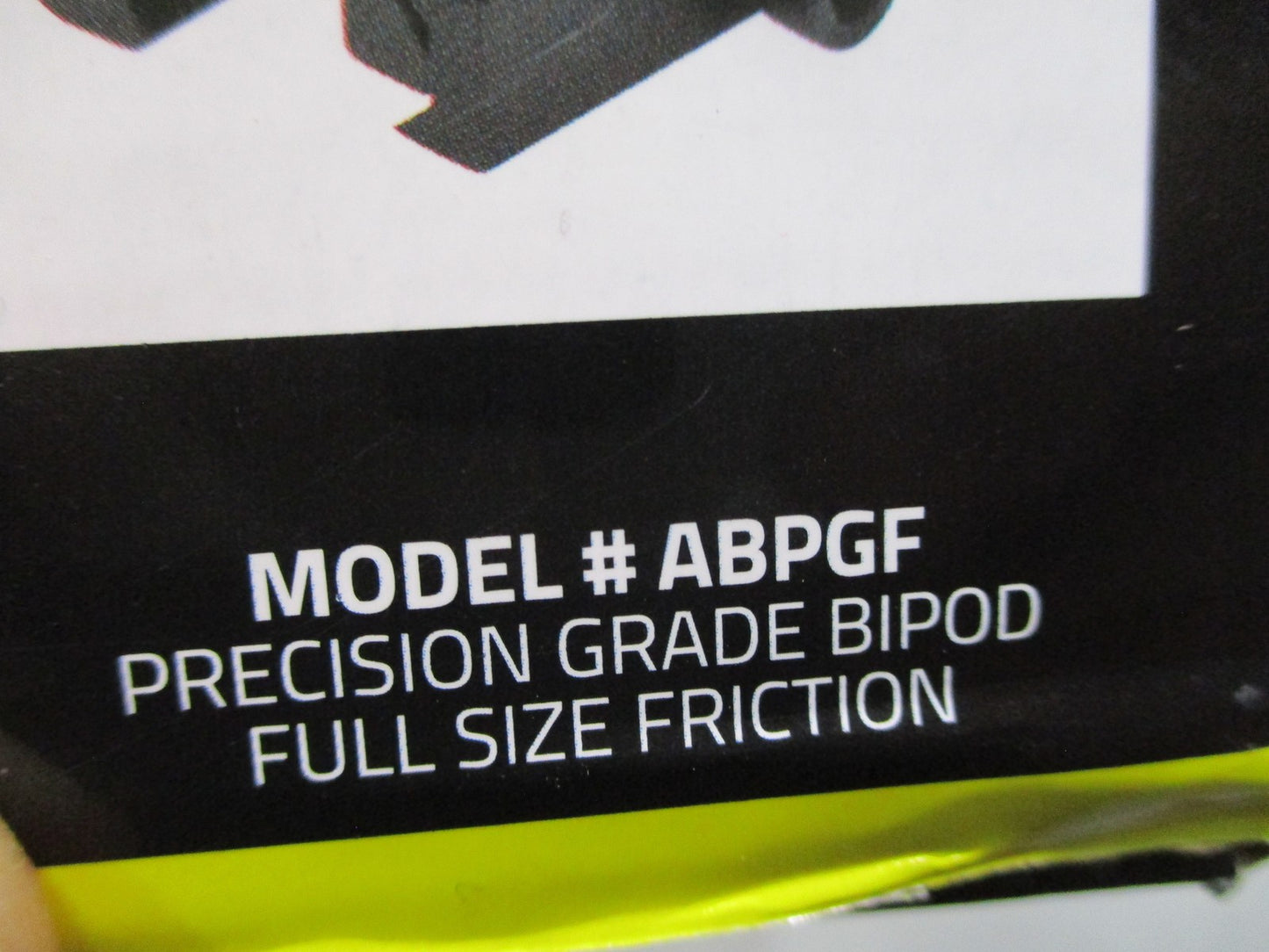 NcSTAR Precision Grade Bipod Full Size Friction 7-11" w/ 3 Adapters Model ABPGF