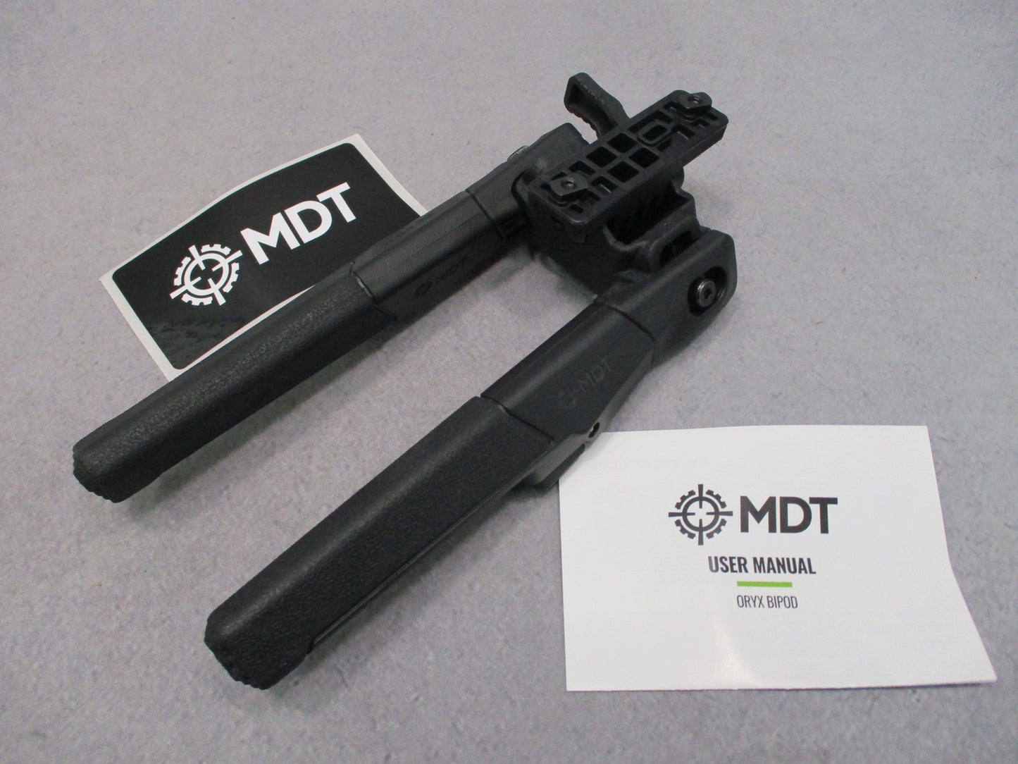 New MDT Oryx Bipod M-LOK Mount Tactical Precision Shooting Adjustable Black
