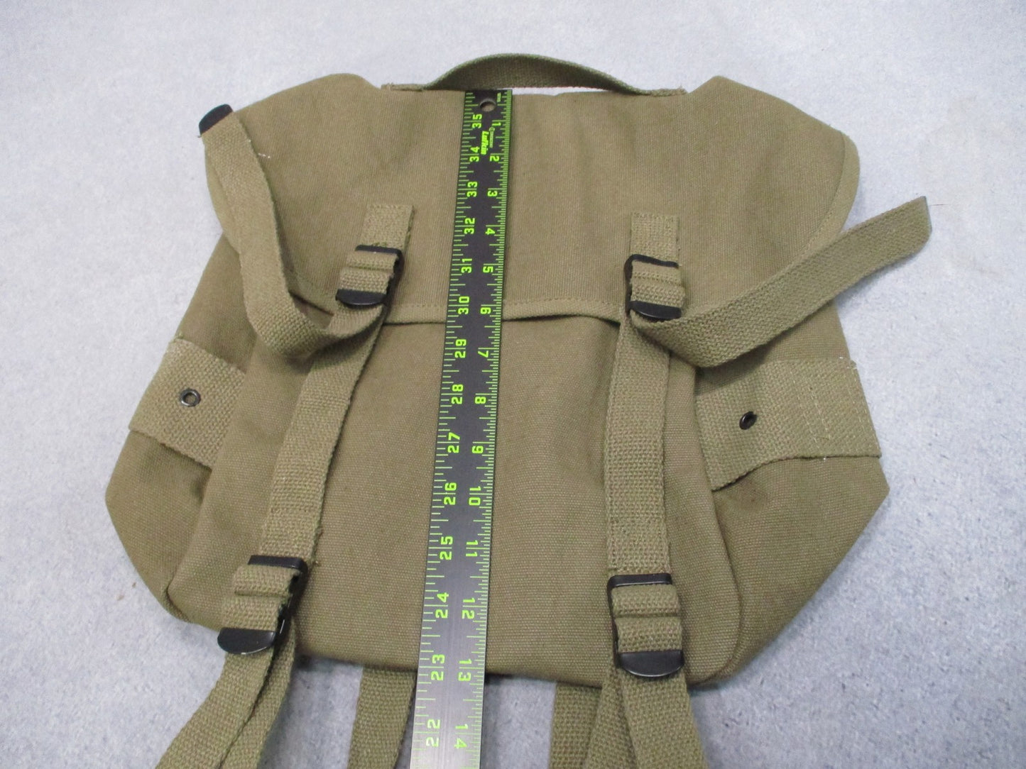 Rothco Olive Drab Canvas Military Style Waist Butt Pack ALICE Clips New
