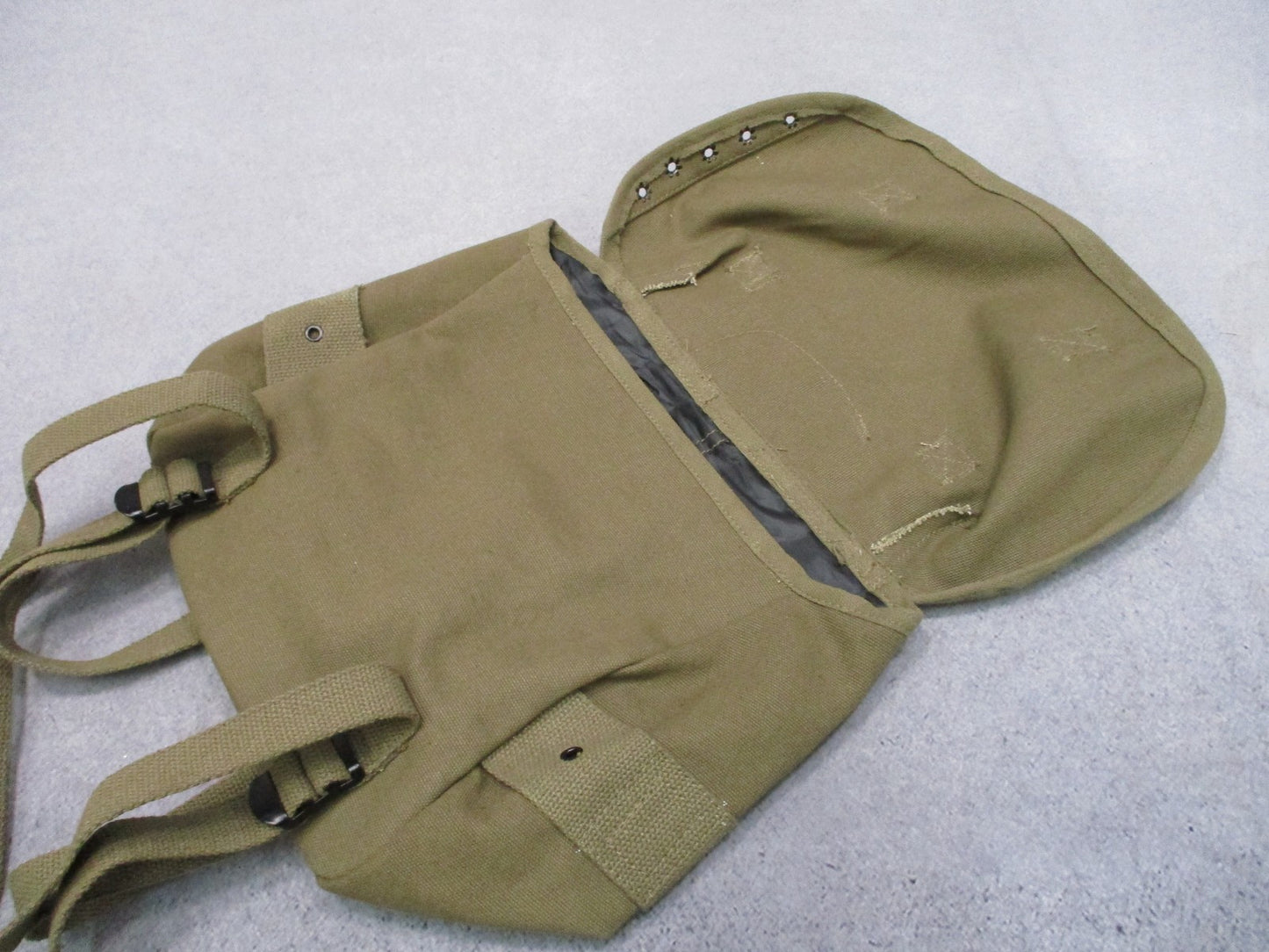 Rothco Olive Drab Canvas Military Style Waist Butt Pack ALICE Clips New