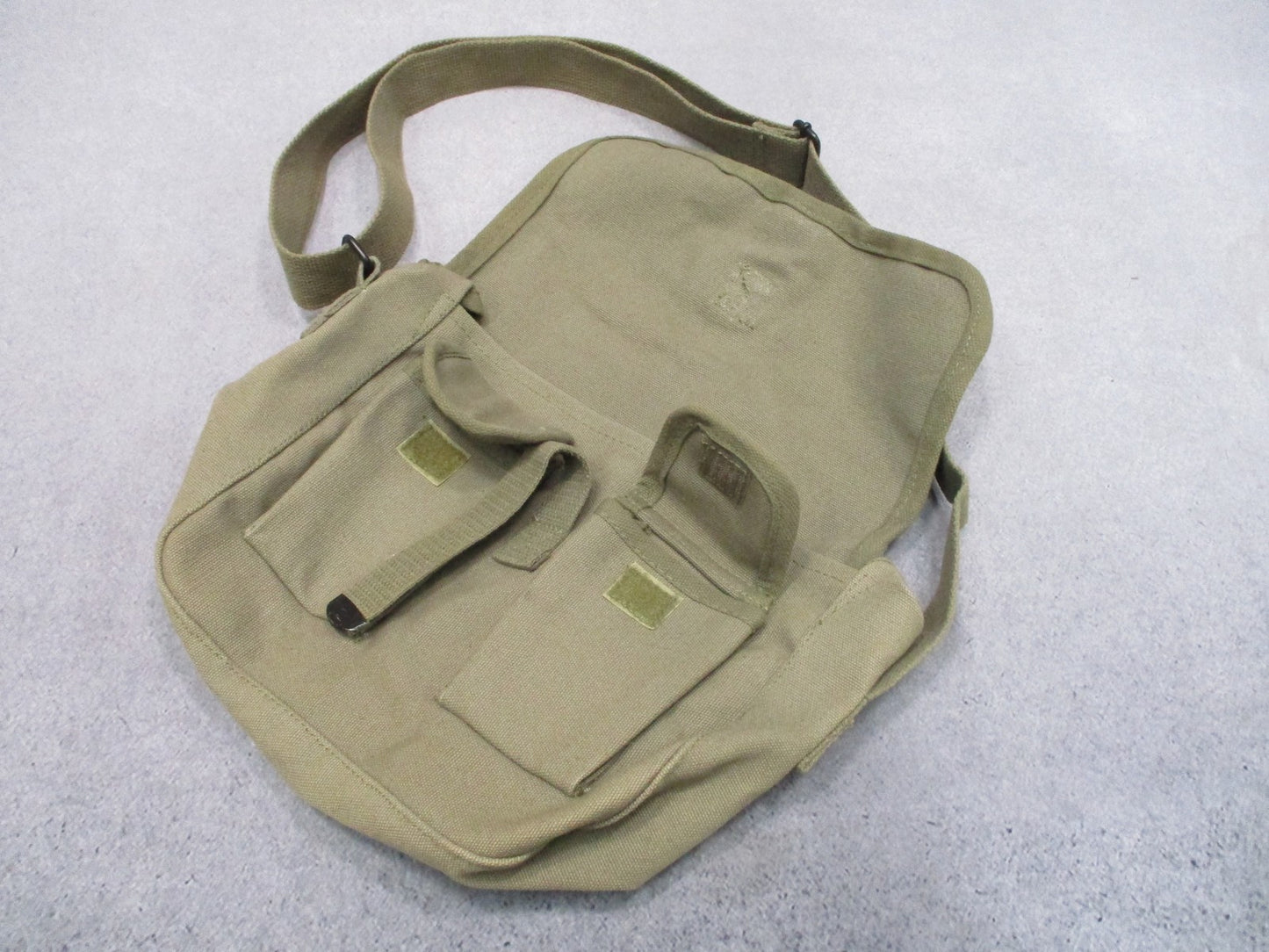 Rothco Vintage Canvas Map Case Shoulder Bag Olive Drab Tactical Messenger
