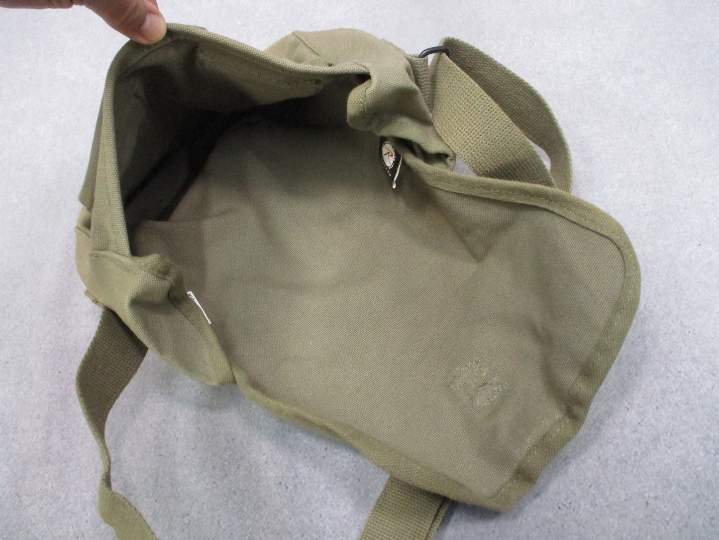 Rothco Vintage Canvas Map Case Shoulder Bag Olive Drab Tactical Messenger