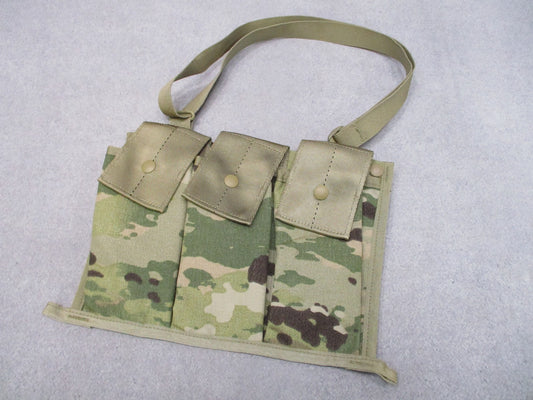 USGI OCP Multicam/Scorpion Molle II Bandoleer 6-Mag Ammunition Pouch NEW