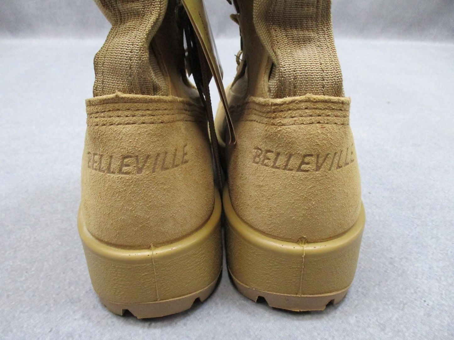 Belleville 390DES Desert Tan Suede Cordura Vibram Boots Men's Size 04.5 R NEW