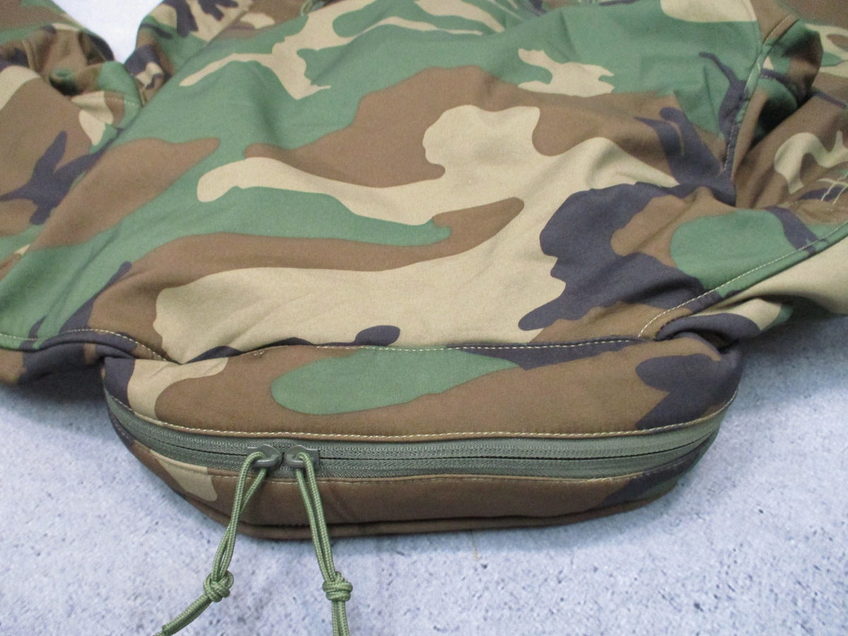 New Rothco Special Ops Tactical Soft Shell Jacket Woodland Camo Size Small 9906