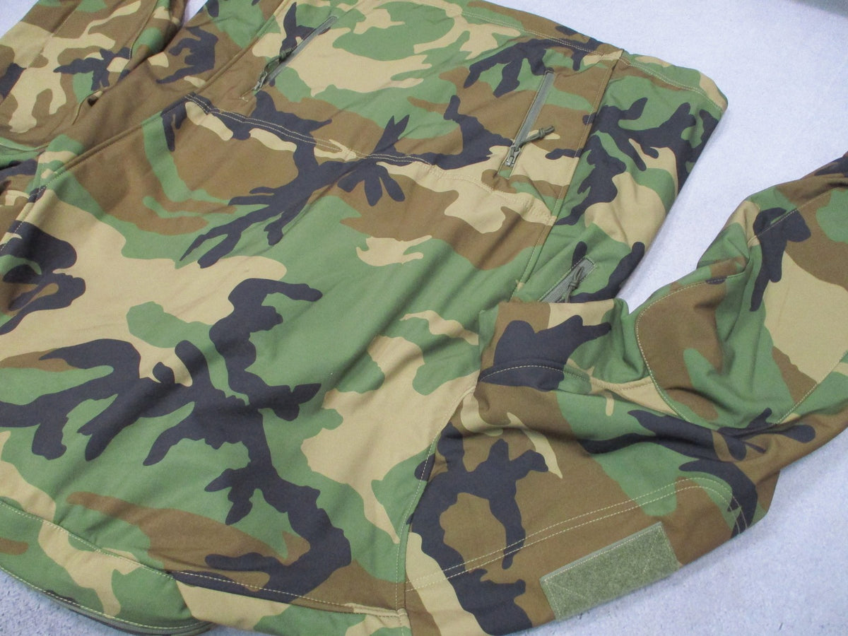 New Rothco Special Ops Tactical Soft Shell Jacket Woodland Camo Men's XL