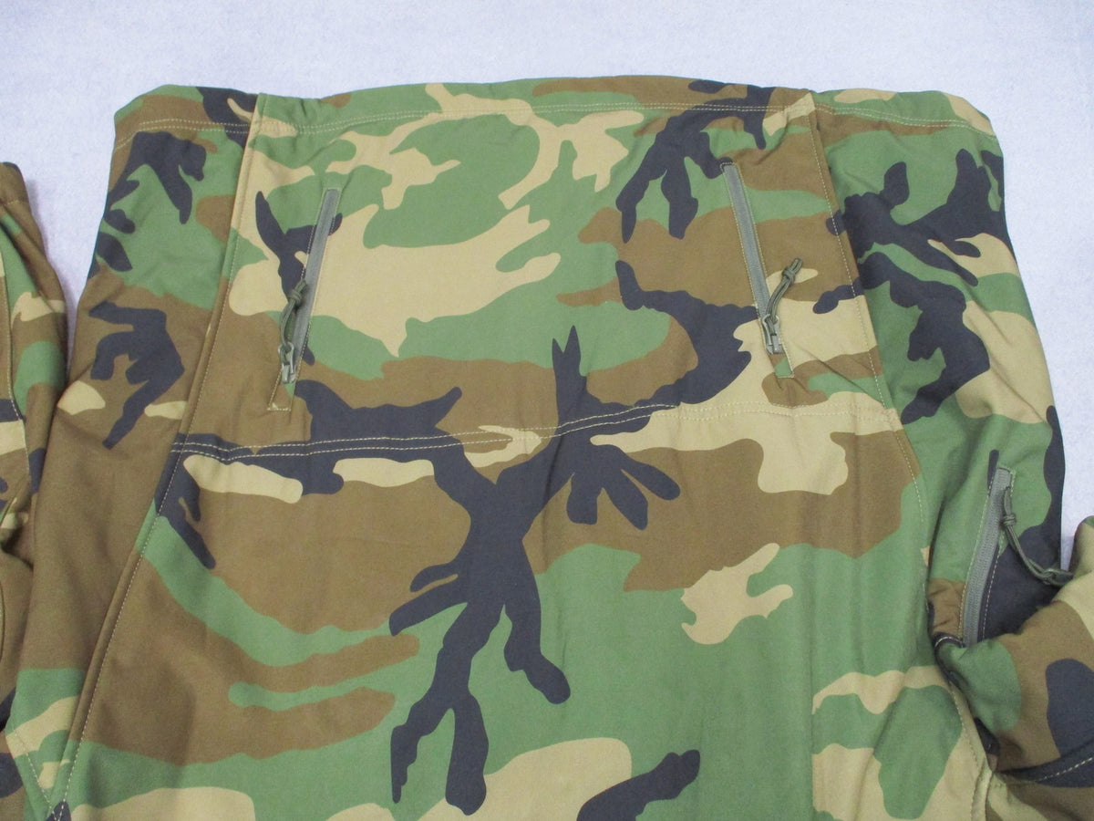 New Rothco Special Ops Tactical Soft Shell Jacket Woodland Camo Men's XL