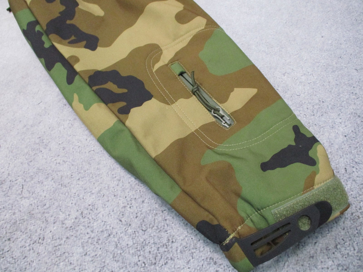 New Rothco Special Ops Tactical Soft Shell Jacket Woodland Camo Men's XL