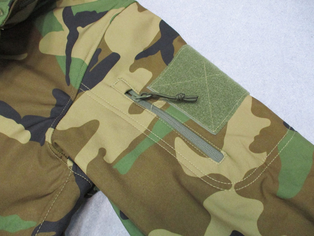 New Rothco Special Ops Tactical Soft Shell Jacket Woodland Camo Men's XL