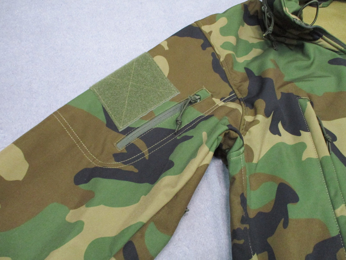 New Rothco Special Ops Tactical Soft Shell Jacket Woodland Camo Men's XL