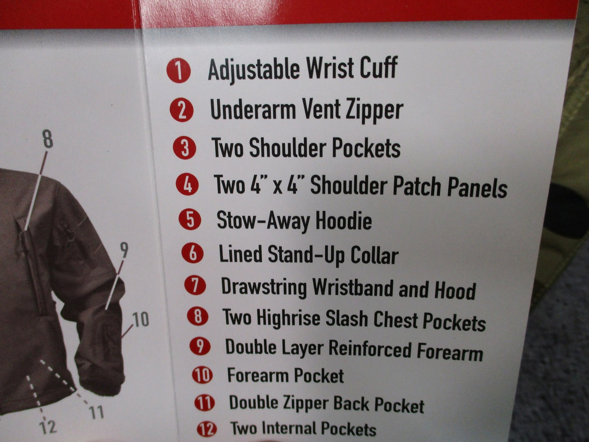 Rothco Special Ops Soft Shell Jacket Woodland XL - view 7