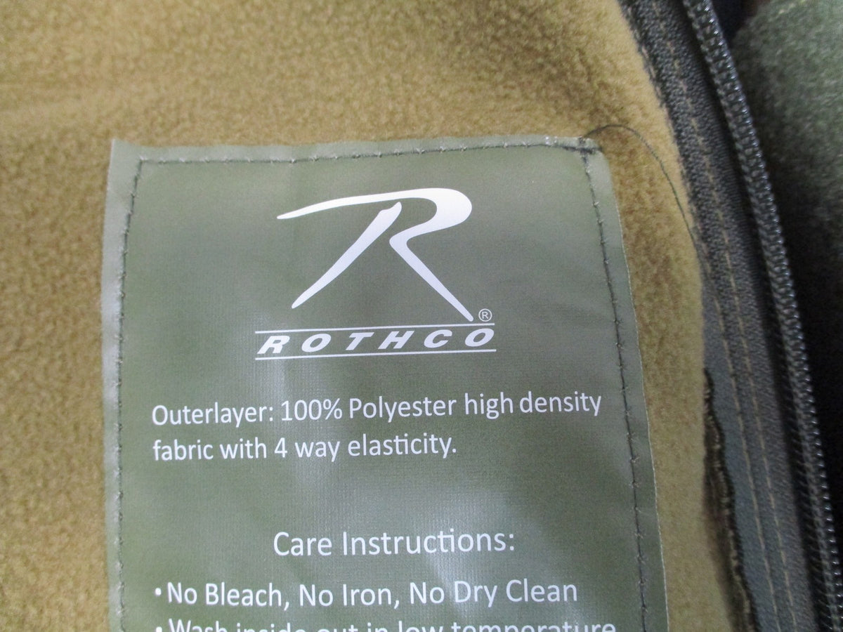 Rothco Special Ops Soft Shell Jacket Woodland XL - view 9
