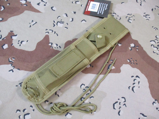 Rothco 7" Combat Knife Sheath 1000 Denier Nylon Coyote Brown 40065-CB New