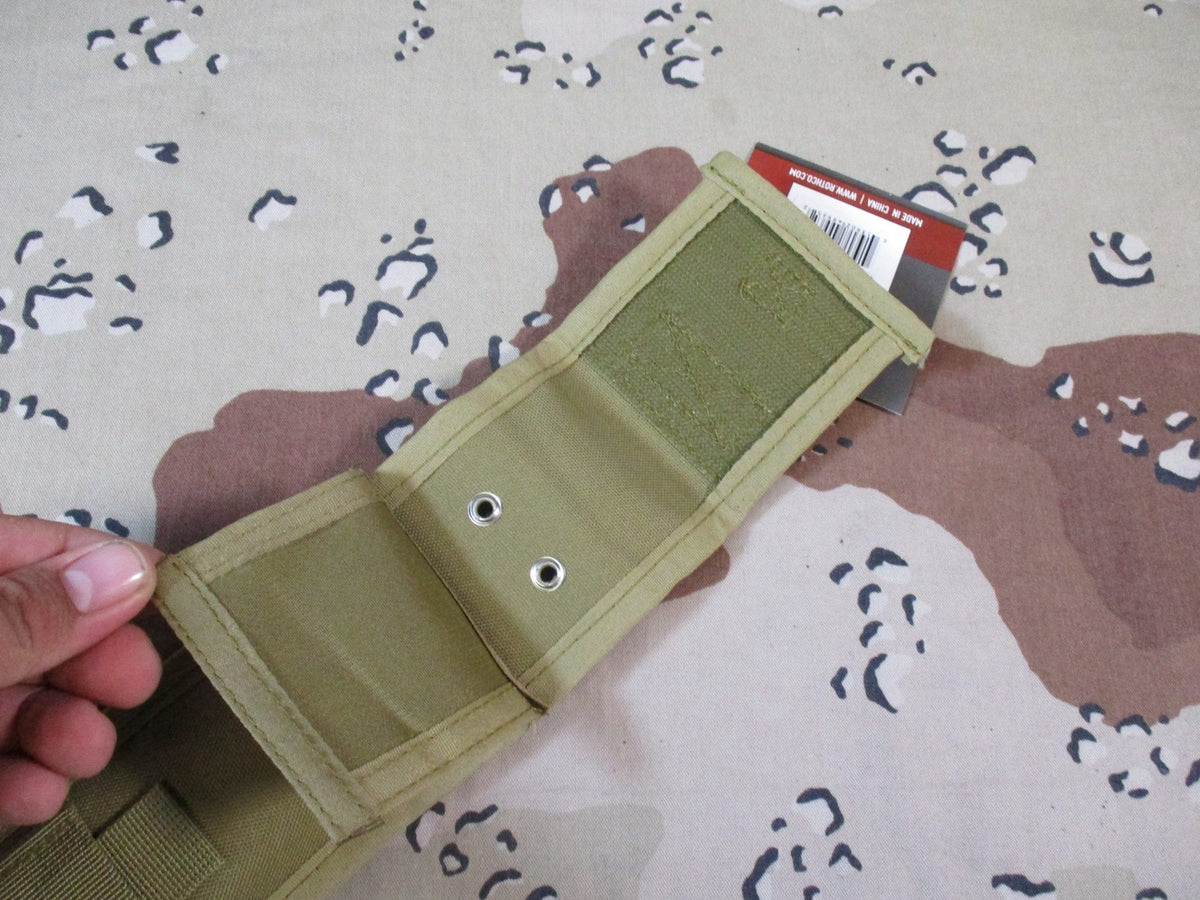 Rothco 7" Combat Knife Sheath 1000 Denier Nylon Coyote Brown 40065-CB New