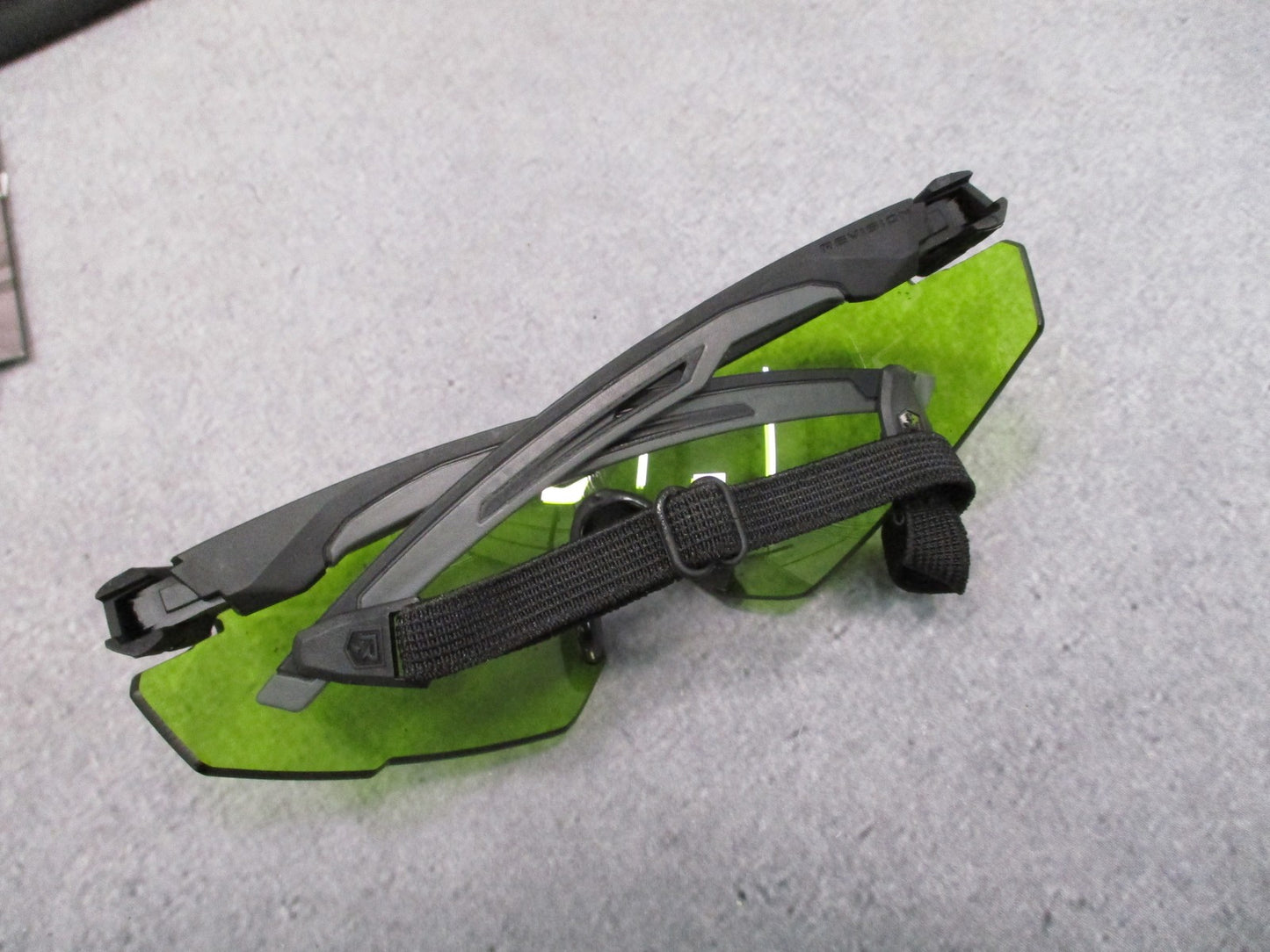 Revision StingerHawk Mission Critical Eyewear Safety Glasses Laser Green Lens