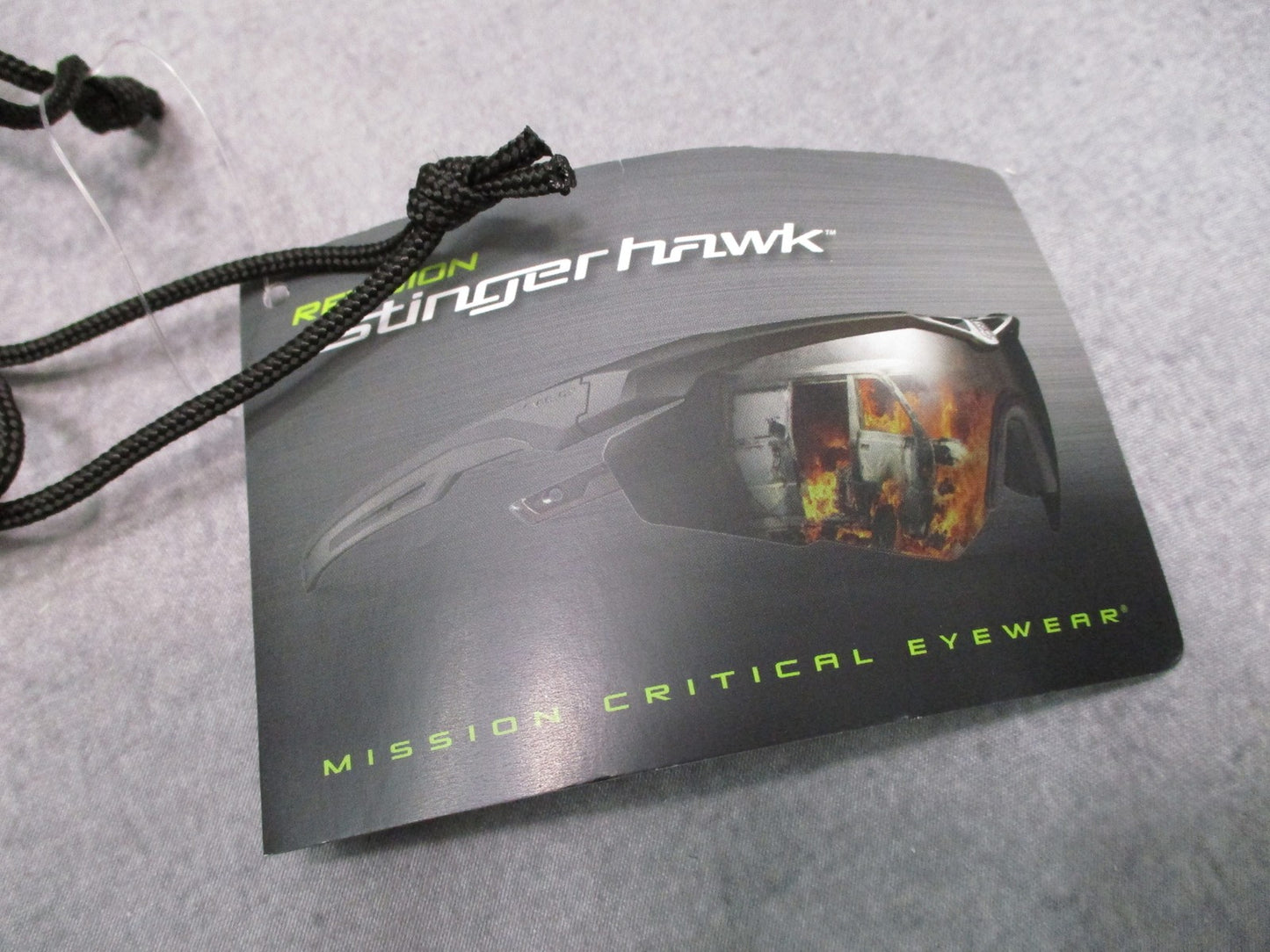 Revision StingerHawk Mission Critical Eyewear Safety Glasses Laser Green Lens