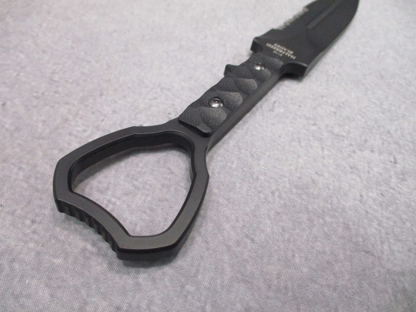 Halfbreed Blades CCK-01 XL Fixed Blade Knife Serrated Compact Clearance Sheath