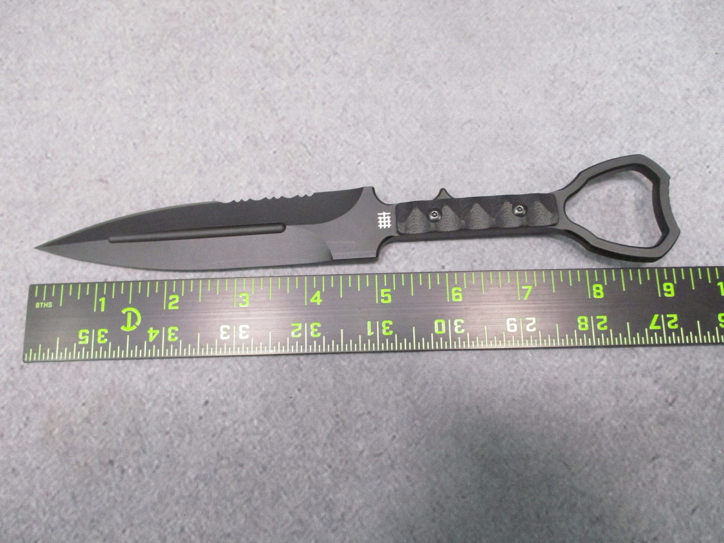 Halfbreed Blades CCK-01 XL Fixed Blade Knife Serrated Compact Clearance Sheath