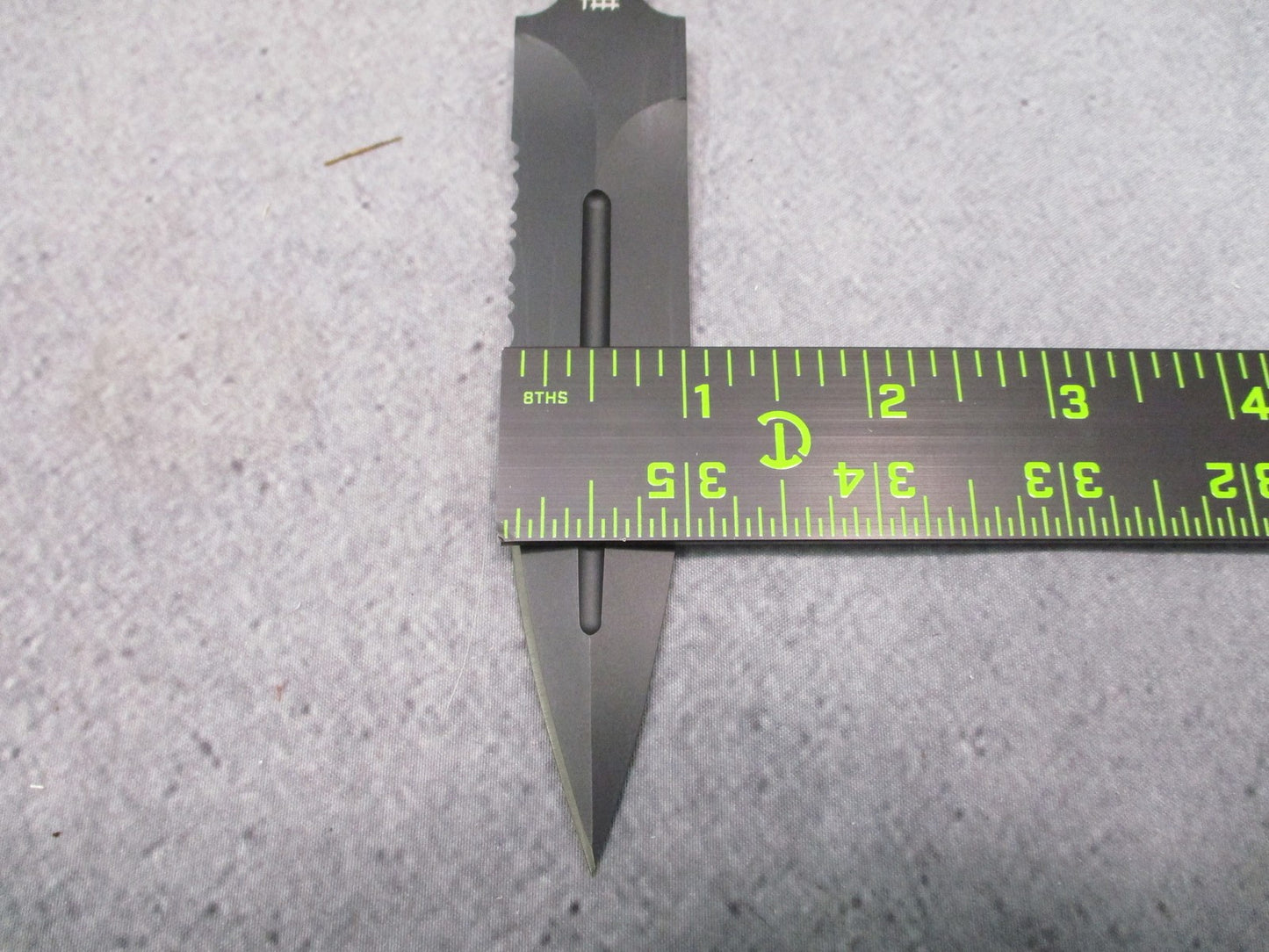 Halfbreed Blades CCK-01 XL Fixed Blade Knife Serrated Compact Clearance Sheath