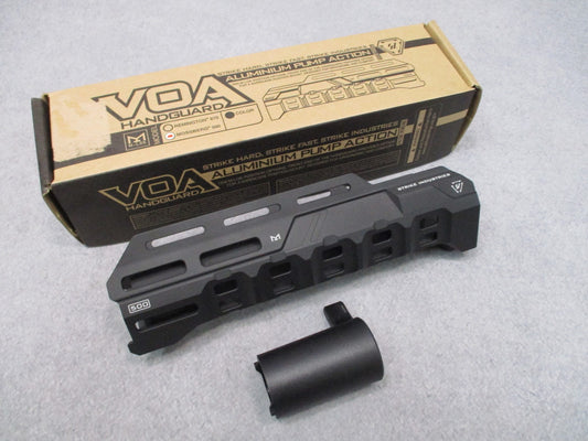 Strike Industries VOA Handguard for Mossberg 500 - Black Aluminum M-LOK