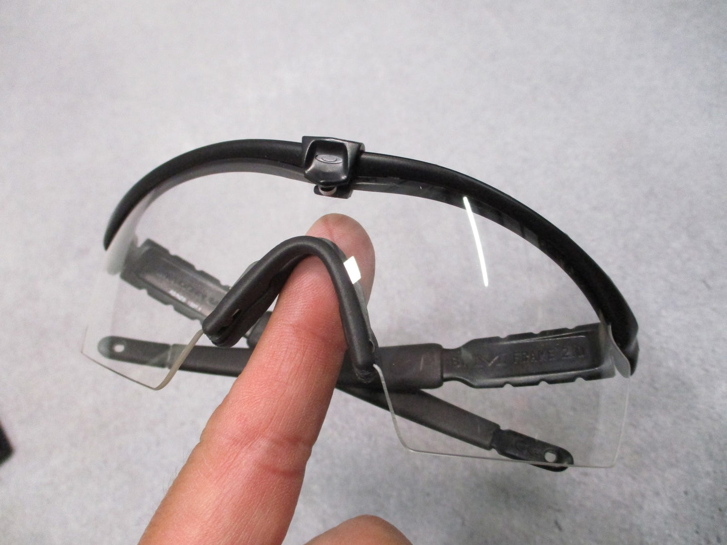 Oakley SI Ballistic M Frame 2.0 Safety Glasses Clear Lens Black Frame NEW