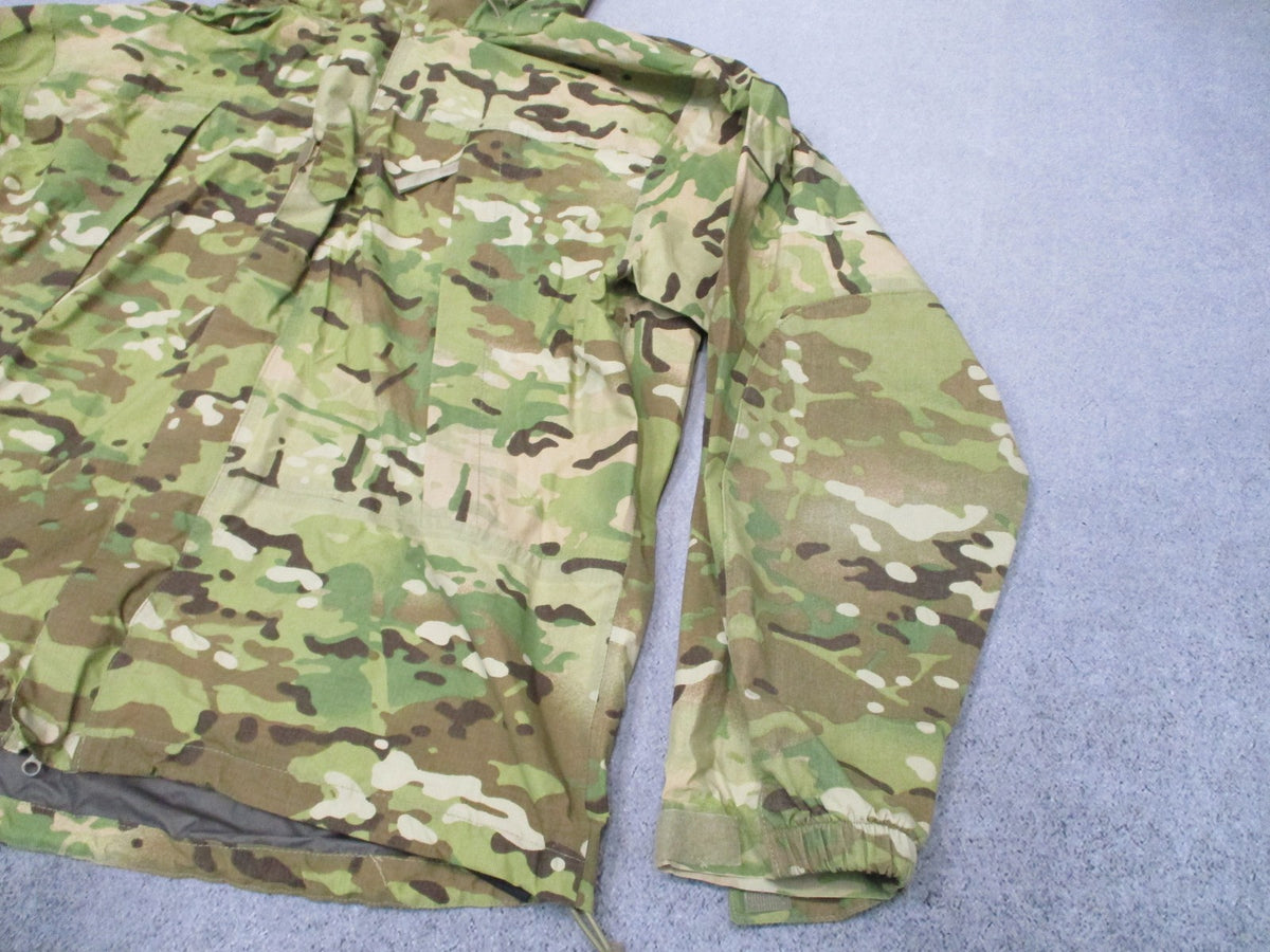 USGI ECWCS Gen III Level 6 MultiCam Gore-Tex Wet Weather Jacket Approx M/R