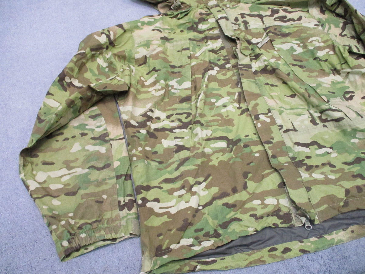 USGI ECWCS Gen III Level 6 MultiCam Gore-Tex Wet Weather Jacket Approx M/R