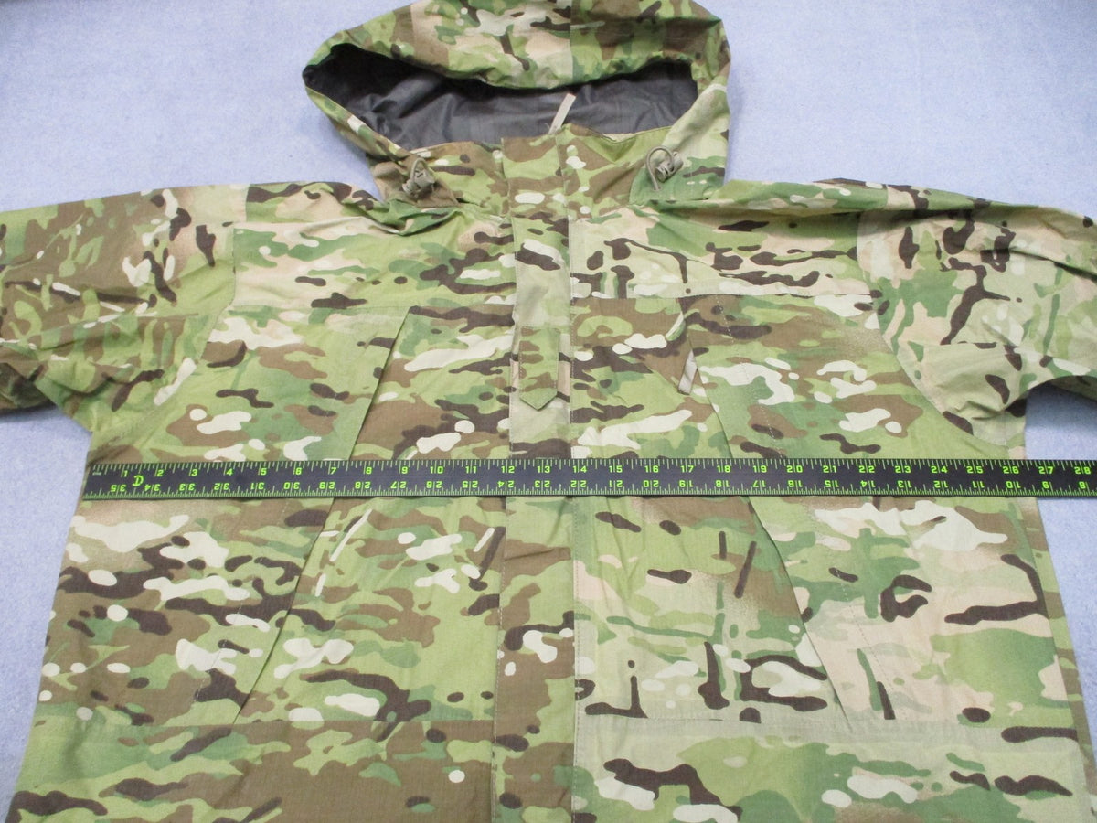 USGI ECWCS Gen III Level 6 MultiCam Gore-Tex Wet Weather Jacket Approx M/R