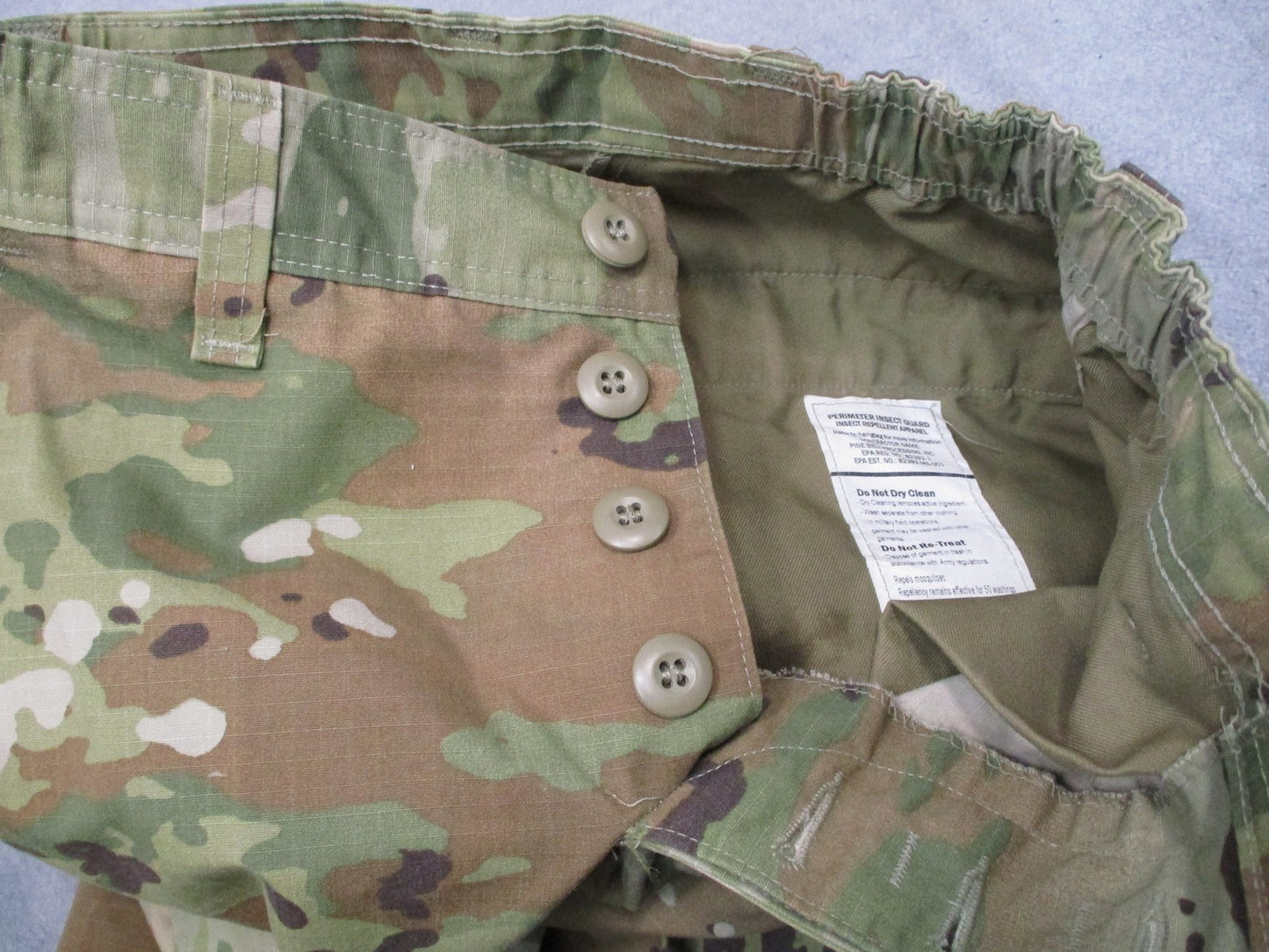 USGI Army Female ACU Pants Scorpion OCP Size 25 Short Combat Uniform Trousers