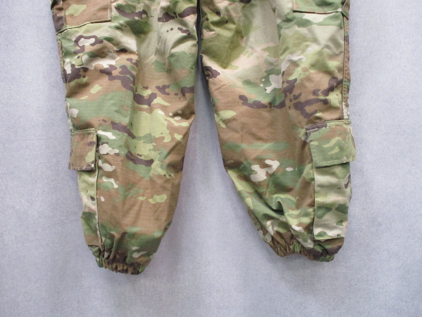 USGI Army Combat Uniform ACU Pants Scorpion OCP Large Reg Modified Elastic Cuffs
