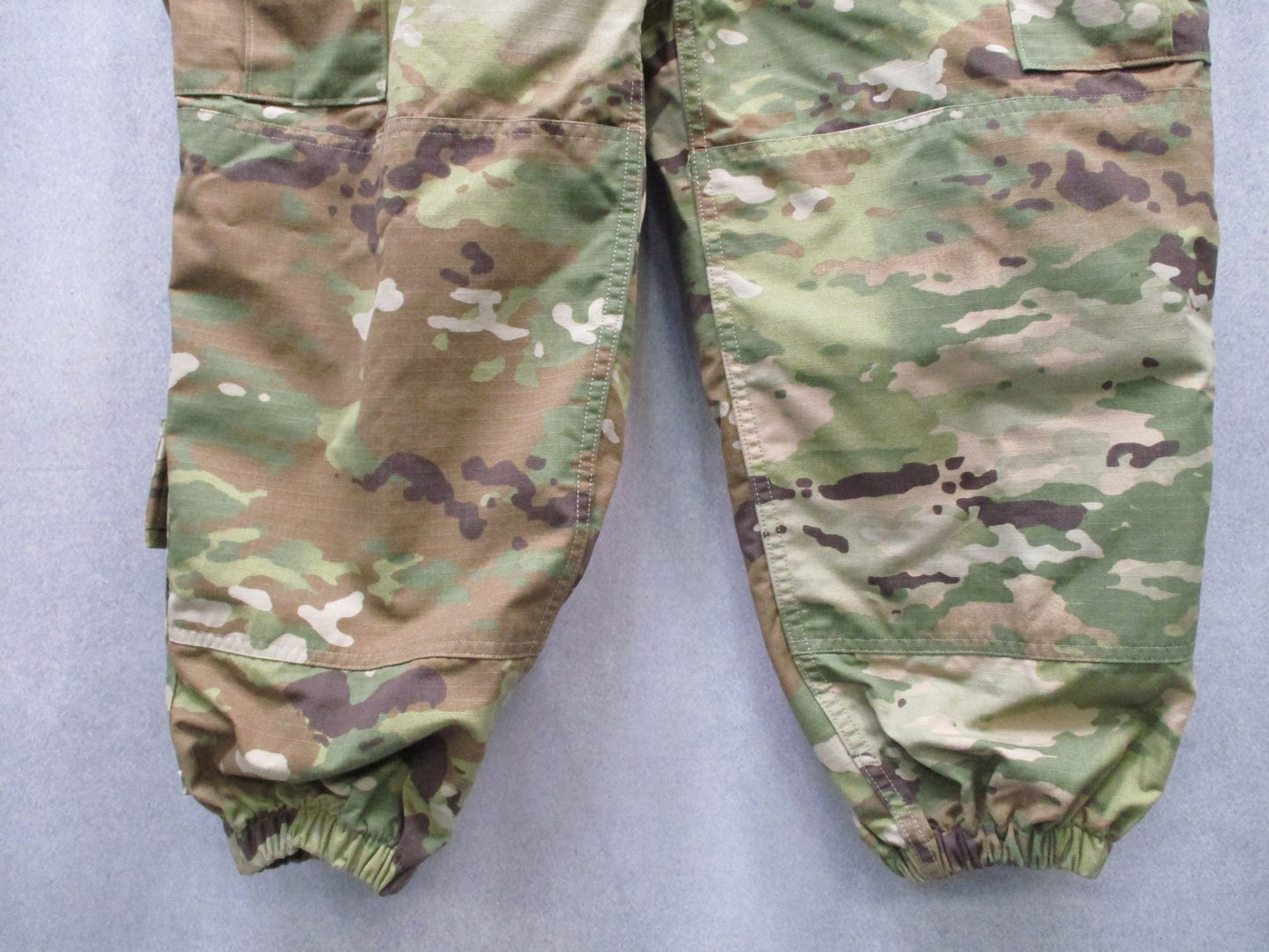 USGI Army Combat Uniform ACU Pants Scorpion OCP Large Reg Modified Elastic Cuffs