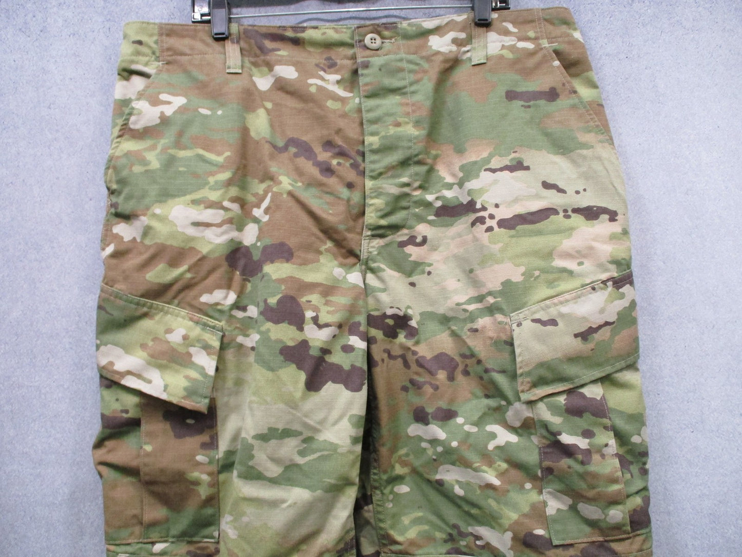 USGI Army Combat Uniform ACU Pants Scorpion OCP Large Reg Modified Elastic Cuffs