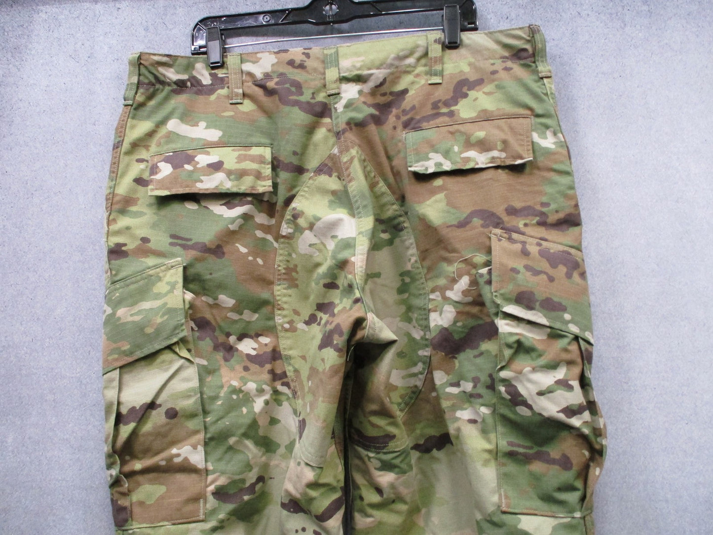 USGI Army Combat Uniform ACU Pants Scorpion OCP Large Reg Modified Elastic Cuffs