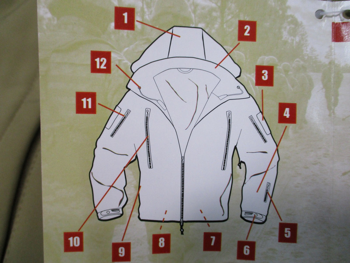 New Rothco Special Ops Tactical Soft Shell Jacket Coyote Brown Size Small 9867