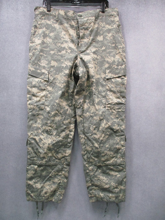 Army Combat Uniform ACU Trousers Medium-Regular Digital Camo Cargo Pants