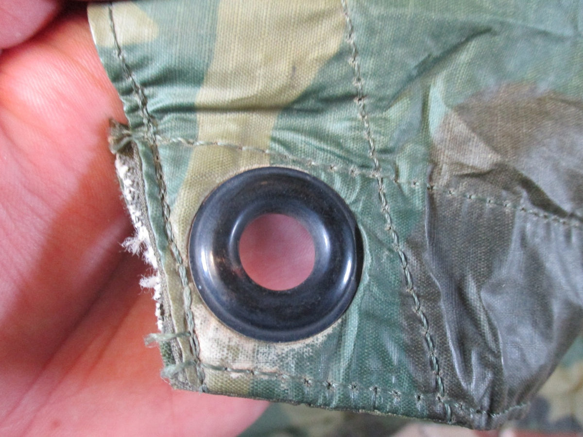 US Military Woodland Camo Wet Weather Poncho Genuine USGI Surplus Waterproof