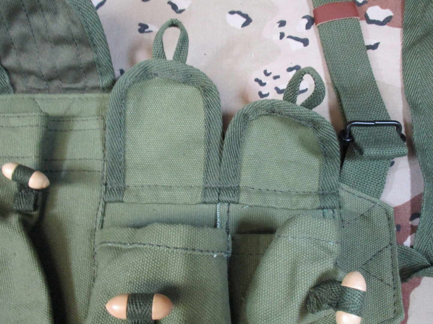 New Mil-Tec Type 56 Chest Rig Olive Drab Tactical Magazine Pouch Carrier