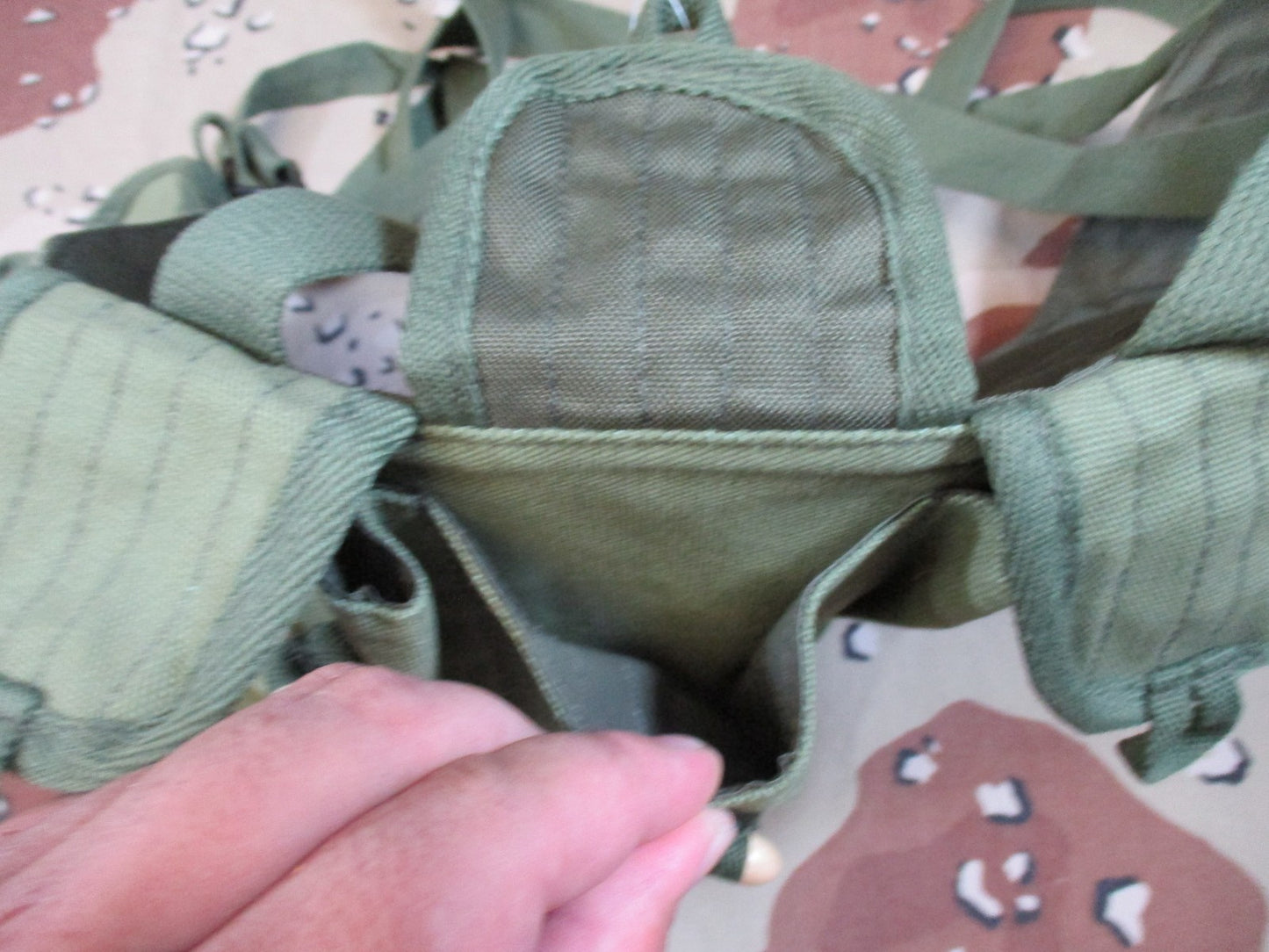 New Mil-Tec Type 56 Chest Rig Olive Drab Tactical Magazine Pouch Carrier