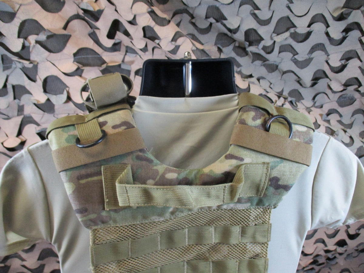 US Military MOLLE II FLC Vest MultiCam w/ M4 Mag Pouches & IFAK Insert Surplus