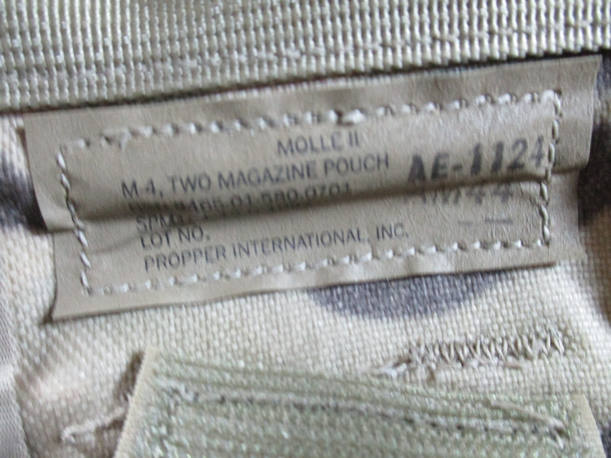 US Military MOLLE II FLC Vest MultiCam w/ M4 Mag Pouches & IFAK Insert Surplus
